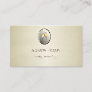Elegant Stylish Sophisticated , Glasses Business Card
