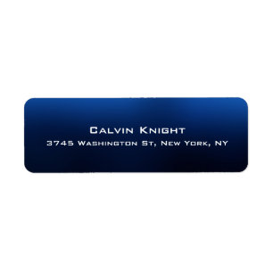 Elegant Stylish Trendy Unique Blue Professional