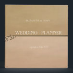 Elegant Stylish Vintage  Wedding Binder<br><div class="desc">Elegant vintage  wedding planner.</div>