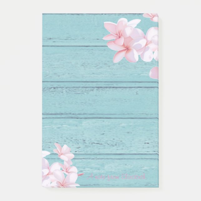 Elegant Stylish ,Wood Texture,Cherry Tree Post-it Notes (Front)