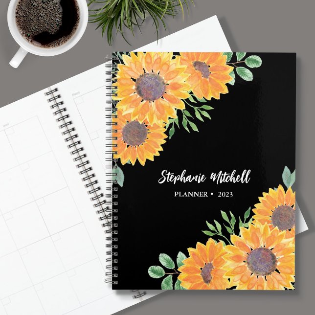 Elegant Sunflower 2023 Planner (Creator Uploaded)
