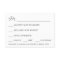 Elegant Sunflower RSVP