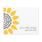 Elegant Sunflower Save the Date