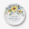 Elegant Sunflowers Eucalyptus Floral Bridal Shower