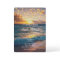 Elegant Sunset Beach String Lights Summer Wedding