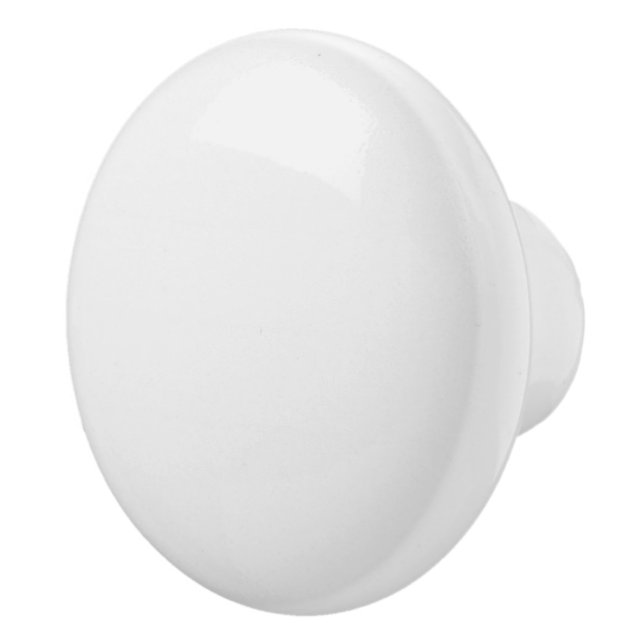 Elegant Super Silver Ceramic Knob for Home Decor (Right)