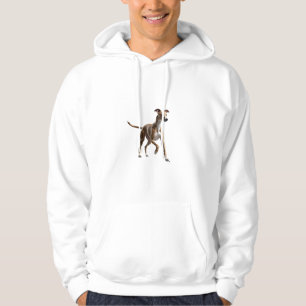 Élégant Sweat - shirt à capuche Whippet