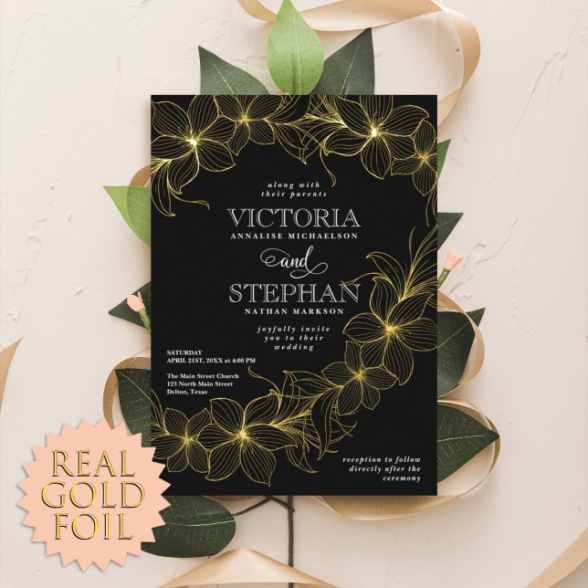 Elegant Sweeping Floral Botanical Winter Wedding (Creator Uploaded)