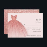 Elegant Sweet 16 Birthday Party Custom RSVP Card<br><div class="desc">Cute modern yet elegant sweet sixteen birthday party RSVP card. The template that can be easily edited and the text replaced with your own details by clicking the "Personalize" button. For further customization, please click the "Customize Further" link and use our design tool to modify this template. TIP: Check out...</div>