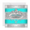 Elegant Sweet 16 Birthday Princess Teal Blue Tiara