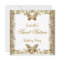 Elegant Sweet Sixteen 16 White Gold Butterfly