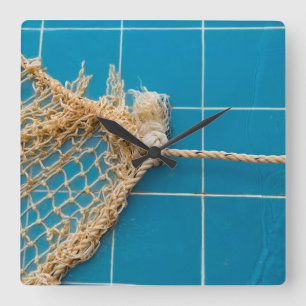 Elegant Swimming Pool Square Wall Clock