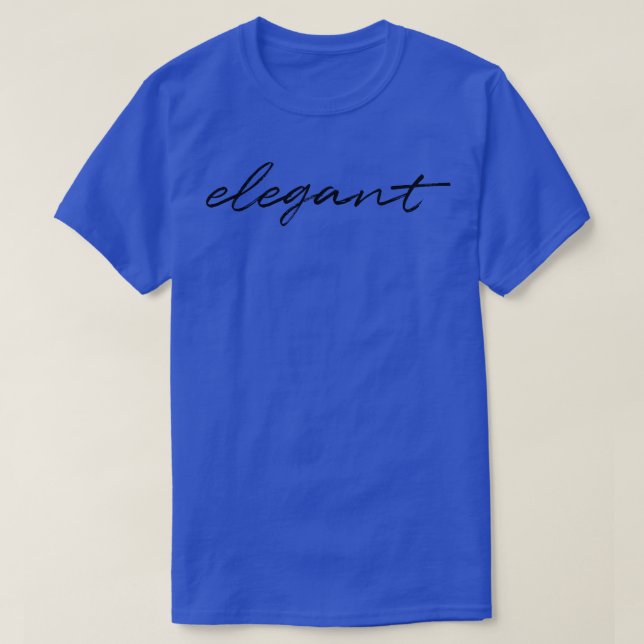 Elegant T-Shirt (Design Front)