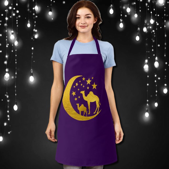 Élégant tablier de chameau d'or (Créateur téléchargé)