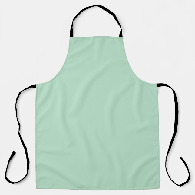 Elégant tablier vert de menthe pour n'importe quel (Recto)