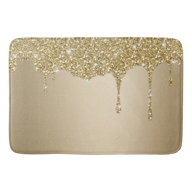 Élégant tapis de bain parties scintillant (Devant)