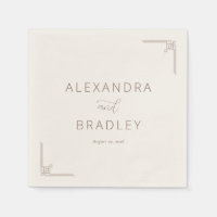 Elegant Taupe Geometric Accents