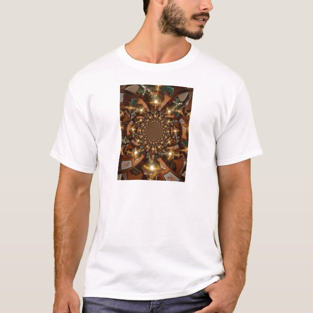 Elegant Tea Culture – Vintage Samovars T-Shirt (Front)