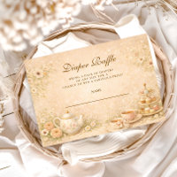 Elegant Tea Garden Diapper Raffle