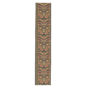 Elegant Teal "Aztec Dream" Dining Table Runner