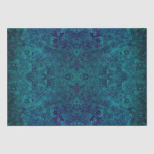 Elegant Teal Turquoise Gemstone Tissue Paper