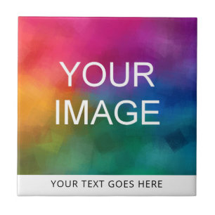 Elegant Template Upload Your Logo Photo Image Tile