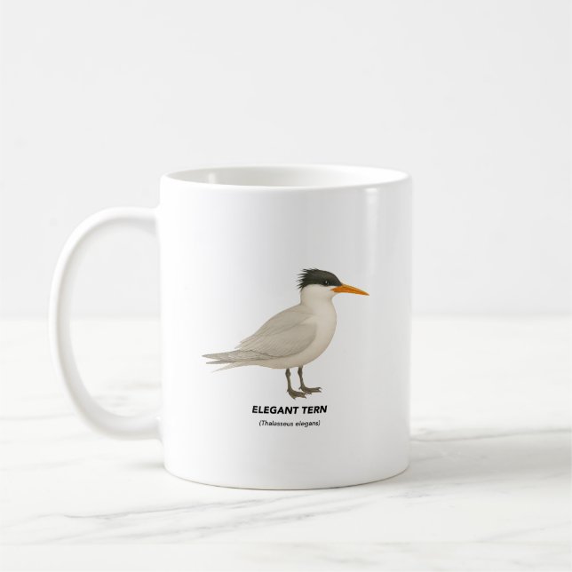 Elegant Tern - California Curated Collection Coffee Mug (Left)