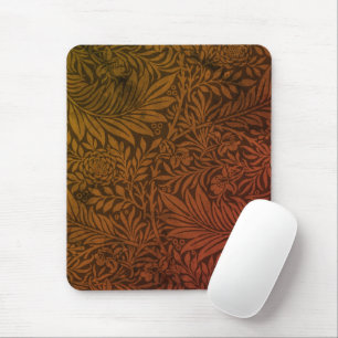 Elegant Terracotta Boho Botanical Pattern  Mouse Pad