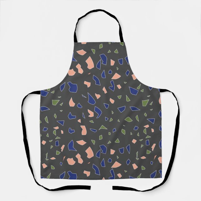 Elegant Terrazzo Apron (Front)