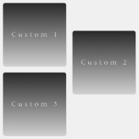 Elegant Text on Simple Modern Grey Ombre Gradient 