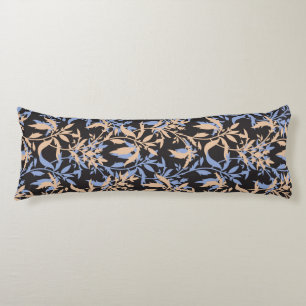 Elegant textile design featuring intricate floral body pillow