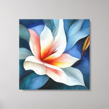 Elegant Textured Floral Art