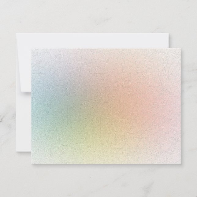 Elegant Textured Look Abstract Colourful Blank Card (Front)