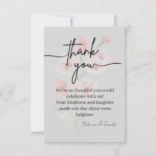 Elegant Thank You Card