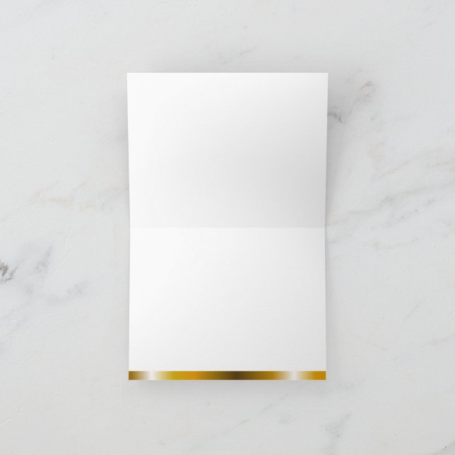 Elegant Thank you card (Inside)