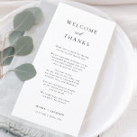 Elegant Thank You Welcome and Thanks Place Cards<br><div class="desc">Welcome and Thanks Elegant Thank You Place Cards</div>