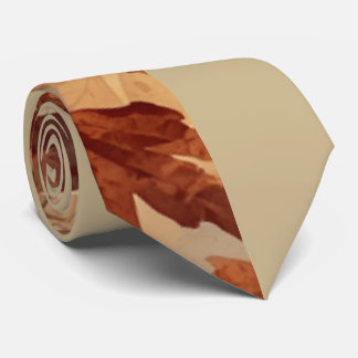 Elegant,Thanksgiving, Autumn Leaves,Rustic Tie