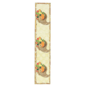 Elegant Thanksgiving Mixed Media DINING ROOM Medium Table Runner