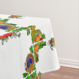 ELEGANT THANKSGIVING tablecloth