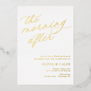 Elegant The Morning After Wedding Brunch
