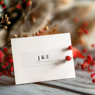 Elégant thème Mariage noir et blanc