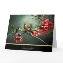 Elegant Thinking of You Card