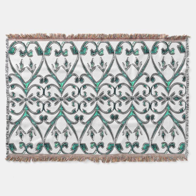 Elegant Throw Blanket (Front)