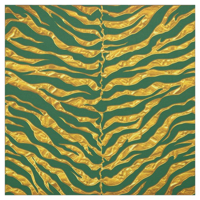 Elegant Tiger Print Fabric (Swatch)