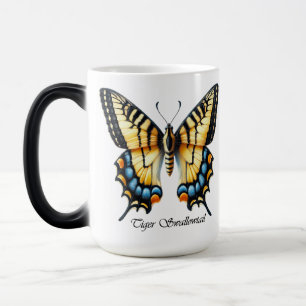 Elegant Tiger Swallowtail Butterfly Wrap Magic Mug