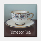 Elegant Time for Tea Teacup