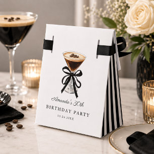 Elegant Tini bit older birthday Thank you Favor Box
