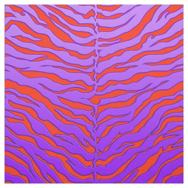 Élégant tissu d'impression de tigre (Échantillon)