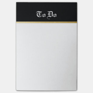 Elegant to do list notes