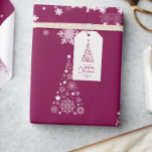 Elegant Trendy Christmas Magenta wrapping paper<br><div class="desc">Merry Christmas Wrapping paper Ideal for retail businesses and corporate gifts. Wrap your retail shop products or your e-commerce items with this wrapping paper</div>